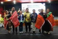 Bupati Samosir menghadiri pisah sambut Dandim 0210/Tapanuli Utara.