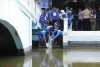 Bupati dan Wakil Bupati Asahan menghadiri Gerakan Indonesia ASRI Langit Biru HUT ke-25 Partai Demokrat.