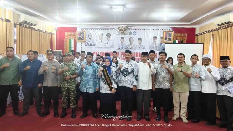Pengurus PGRI Aceh Singkil periode 2024–2029 resmi dilantik.