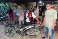 Satreskrim Polres Padang Lawas mengamankan 31 sepeda motor yang diduga terkait tindak pidana penadahan di Desa Pasar Latong.