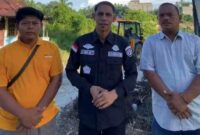 PT Socfindo Kebun Lae Butar memperbaiki akses Jalan Gang Bencong Gunung Meriah Aceh Singkil.