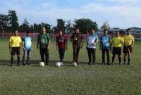 Bupati Asahan membuka Turnamen Sepak Bola Kemerdekaan ke-81 Piala Dandim 0208/Asahan dengan 15 tim dan pesan sportivitas.