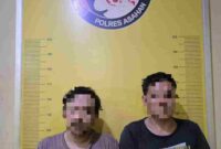 Dua pria diamankan dalam operasi di Jalinsum Pulau Rakyat.