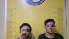 Dua pria diamankan dalam operasi di Jalinsum Pulau Rakyat.