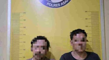 Dua pria diamankan dalam operasi di Jalinsum Pulau Rakyat.