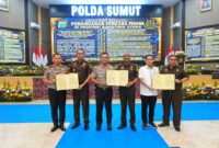 Polda Sumut dan Kejati Sumut menandatangani MoU untuk memperkuat penegakan hukum yang objektif, profesional, berintegritas