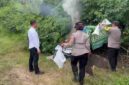 Polsek Binjai menggerebek barak yang diduga menjadi lokasi penyalahgunaan narkotika di Tandem Hilir.