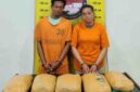 Dugaan peredaran 5 kilogram ganja di Batang Angkola. Dua orang diamankan.