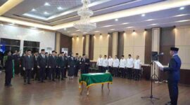 Sekda Wiriya Alrahman melantik 22 pejabat manajerial untuk memperkuat organisasi dan meningkatkan pelayanan publik yang cepat dan transparan.