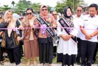 Bunda PAUD Simalungun meresmikan dua TK Negeri Pembina di Dolok Panribuan dan Tanah Jawa.
