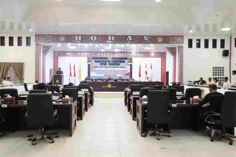 Rapat paripurna yang digelar pada Rabu (29/7/2026).