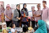 TK Negeri Pembina Kecamatan Sidamanik, yang diresmikan oleh Bunda Pendidikan Anak Usia Dini (PAUD) Kabupaten Simalungun, Ny. Hj. Darmawati Anton Achmad Saragih, pada Kamis (30/7/2026) di Kecamatan Sidamanik, Kabupaten Simalungun, Sumatera Utara.