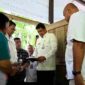 Gubernur Sumatera Utara (Sumut) Muhammad Bobby Afif Nasution di dampingi sejumlah OPD, Bupati Nias Utara Amizaro Waruwu,  dan aggota DPRD Sumut meninjau SD Negri Lasara (BKP) Banua Sibohou, Kecamatan Alasa, Kabuapten Nias Utara, Jumat (7/8/2026). 