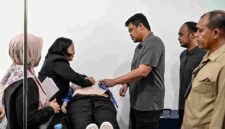 Gubernur Sumatera Utara (Sumut) Muhammad Bobby Afif Nasution di damping sejumlah OPD meninjau Poltekkes Gunungsitoli di Poltekes Gunungsitoli Iraonogeba, Kecamatan Gunungsitoli kota Gunungsitoli, Nias, Minggu (9/8/2026)