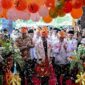 Gubernur Sumatera Utara (Sumut) Bobby Afif Nasution, di damping sejumah OPD bersama Presiden PKS Al Muzzammil Yusuf beserta seluruh kader PKS meresmikan Kantor DPTW PKS Sumatera Utara, di Kantor DPTW PKS Sumut Jalan Kenanga Raya, Tanjung Sari Kecamatan Medan Selayang, Medan, Minggu (30/8/2026)