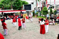 Dinas Komunikasi dan Informatika (Kominfo) Provinsi Sumatera Utara (Sumut) menyemarakkan peringatan Hari Ulang Tahun (HUT) ke-81 Kemerdekaan Republik Indonesia (RI) di halaman Kantor Dinas Kominfo Sumut, Jalan H.M. Said Nomor 27, Medan, Jumat (14/8/2026).