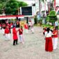 Dinas Komunikasi dan Informatika (Kominfo) Provinsi Sumatera Utara (Sumut) menyemarakkan peringatan Hari Ulang Tahun (HUT) ke-81 Kemerdekaan Republik Indonesia (RI) di halaman Kantor Dinas Kominfo Sumut, Jalan H.M. Said Nomor 27, Medan, Jumat (14/8/2026).