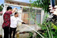 Pemerintah Provinsi Sumatera Utara (Sumut) melalui Perusahaan Daerah (PD) Aneka Industri dan Jasa (AIJ) melaksanakan penertiban lahan aset milik Pemerintah Provinsi Sumut di kalan Bengkulu, Kelurahan Rambung Timur, Kecamatan Binjai Selatan, Kota Binjai, Kamis (6/8/2026).