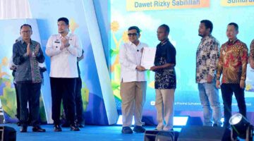 Gubernur Sumatera Utara (Sumut) Bobby Nasution membuka Sumut Halal Fest Tahun 2026 di Halaman Parkir Belakang Kantor Gubernur Sumut, Rabu (26/8/2026). 