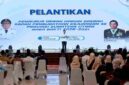 Gubernur Sumatera Utara (Sumut) Muhammad Bobby Afif Nasution menghadiri dan memeberi sambutan pada  Pelantikan Pengurus Dewan Harian Daerah (DHD) Badan Pembudayaan Kejuangan 45 Provinsi Sumut Masa Bakti 2026-2031 di Aula Raja Inal Siregar Kantor Gubernur Sumatera Utara Jalan Diponegoro Kota Medan, Selasa (4/8/2026).