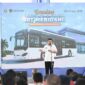 Muhammad Bobby Afif Nasution menghadiri Launching Angkutan Umum Massal Bus Rapid Transit (BRT) Medan, Binjai dan Deliserdang (Mebidang) di Terminal Lubukpakam Kabupaten Deliserdang, Rabu (19/8/2026).