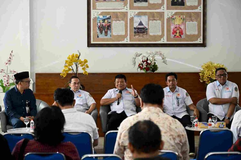 Konferensi pers yang digelar pada Jumat (31/7/2026) di Lobi Dekranasda, Kantor Gubernur Sumatera Utara, Medan.