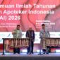 Wakil Gubernur Sumatera Utara (Sumut) Surya menghadiri pembukaan Kongres dan Pertemuan Ilmiah Tahunan (PIT) Ikatan Apoteker Indonesia (IAI) 2026 di Hotel Santika Premiere Dyandra, Jalan Kapten Maulana Lubis Nomor 7, Medan, Kamis (6/8/2026).