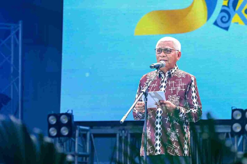 Wakil Gubernur (Wagub) Sumatera Utara Surya di kawasan PRSU, Jalan Jenderal Gatot Subroto, Medan, pada Minggu (2/8/2026).