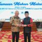 Pj Sekdaprov Sumut Sulaiman Harahap menghadiri Jamuan Makan Malam 5th IMT-GT University Network (UNINET) Council Meeting yang diselenggarakan di Aula Raja Inal Siregar, lantai 2 Kantor Gubernur Sumut, Jalan Diponegoro No. 30, Medan, Kamis Malam (30/7/2026). 