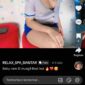Salah satu unggahan akun TikTok RELAX_SPA_SIANTAR yang menjadi sorotan warga Simalungun.