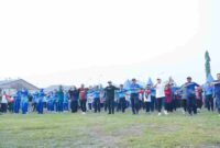 Car Free Day (CFD) digelar di kawasan Jalan Sumatera, Medan Belawan, pada Minggu (2/8/2026).
