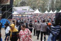 Suasana Festival Bunga dan Buah Karo 2026. (Foto: Ist)