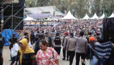 Suasana Festival Bunga dan Buah Karo 2026. (Foto: Ist)