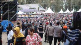 Suasana Festival Bunga dan Buah Karo 2026. (Foto: Ist)