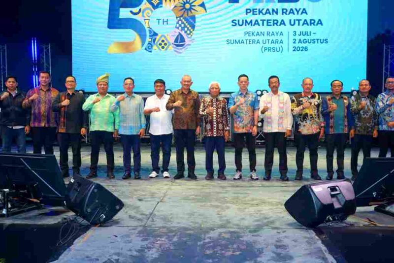 Salah satu rangkaian Pekan Raya Sumatera Utara (PRSU) ke-50 Tahun 2026 resmi ditutup