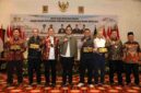 Foto bersama usai Rapat Kerja (Raker) DPRD Kota Medan dalam rangka penyusunan program kerja tahun 2027 di The Hill Hotel Resort Sibolangit, Minggu (2/8/2026).