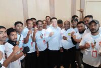 Satgas BaraJP bersama Ketua DPW PSI NTT. Foto: Ist.