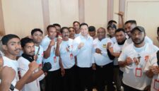 Satgas BaraJP bersama Ketua DPW PSI NTT. Foto: Ist.