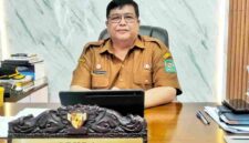 Sekretaris Daerah Kabupaten Simalungun, Mixnon Andreas Simamora, saat memberikan keterangan di Pamatang Raya, Kabupaten Simalungun, Selasa (4/8/2026).