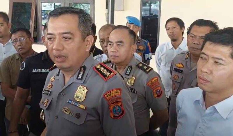 Kapolresta Deli Serdang, Kombes Pol. Hendria Lesmana, dalam konferensi pers Rabu (5 Agustus 2026)