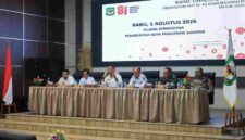 Sekda Pematangsiantar memimpin rapat finalisasi HUT ke-81 RI.