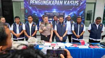 Direktorat Reserse Siber Polda Sumatera Utara mengungkap dugaan jaringan penipuan daring atau online scamming lintas negara yang beroperasi dari sebuah unit apartemen di Kota Medan.