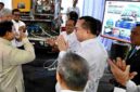 Presiden Prabowo Subianto meninjau sejumlah hasil riset dan inovasi yang dikembangkan Badan Riset dan Inovasi Nasional (BRIN) sebelum menemui sekitar 150 periset BRIN di Istana Kepresidenan Jakarta, pada Kamis, 6 Agustus 2026. Foto: BPMI Setpres