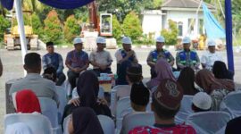 Bupati dan Wabup Asahan mengikuti doa bersama jelang renovasi Gedung Kantor Imigrasi yang ditargetkan selesai dalam 150 hari kalender.