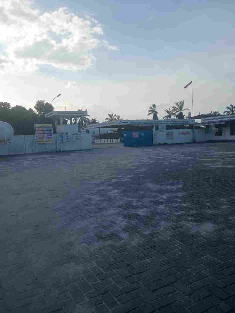tampak luar lokasi SPPBE PT.NIJ Alam Lestari.