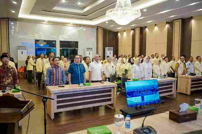 Musyawarah Daerah (Musda) IPSM Kota Medan di Ruang Rapat III Kantor Wali Kota Medan, Sabtu (8/8/2026).