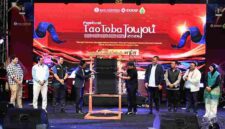 closing ceremony Festival Tao Toba Joujou 2026 di Segmen V Waterfront City Pangururan, Sabtu (8/8/2026).