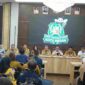Kepala Dinas Lingkungan Hidup (DLH) Kota Medan, Melvi Marlabayana, dalam Sosialisasi Pembangunan BRT di Ruang Rapat III Kantor Wali Kota Medan, Selasa (11/8/2026).