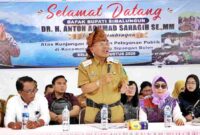 Bupati Simalungun Anton Achmad Saragih.