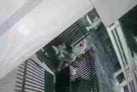 Pelaku Pencurian terekam CCTV Pemilik Rumah.